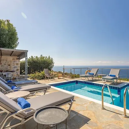 ヴィラ Luxury Ismini In Stoupa, Private Pool & Bbq *