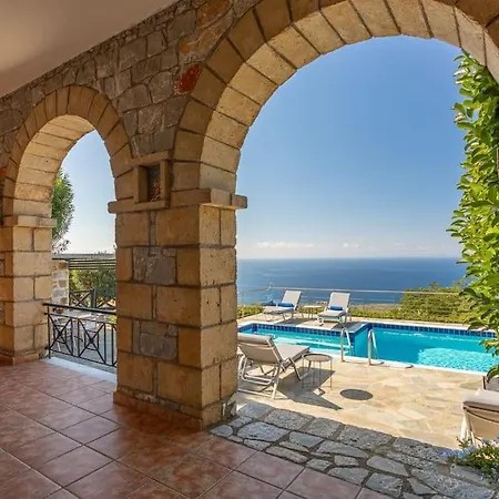 Luxury Ismini In Stoupa, Private Pool & Bbq Vila Neokhorion (Messenia)